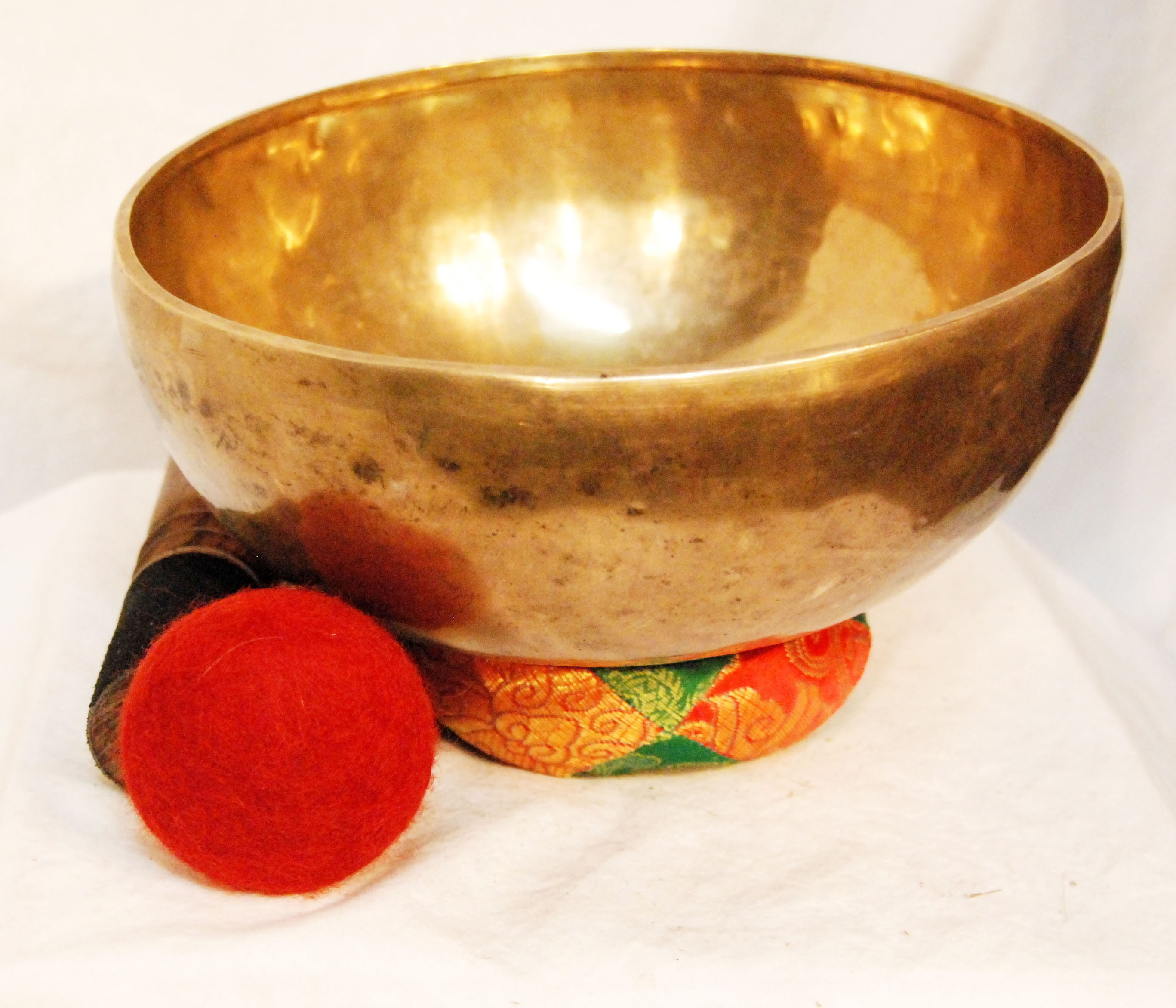 Huge Healing A Brow Chakra Tibetan Singing Bowl 10.25" Retail $910 | EBay