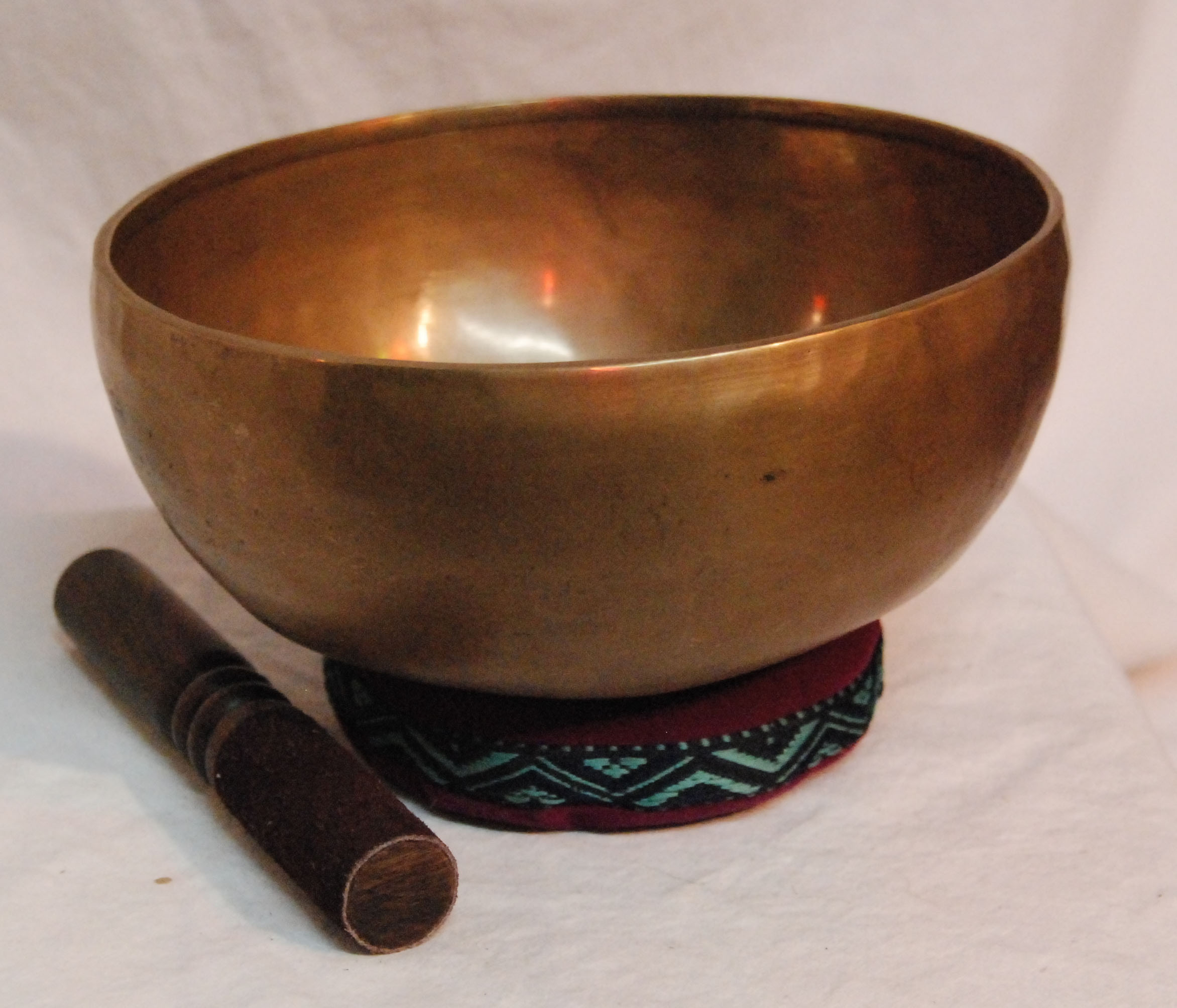 XXL Healing E Solar Plexus Chakra Tibetan Singing Bowl 8.5